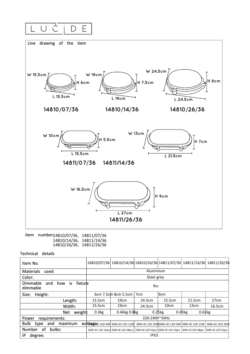 Imagen de la primera página del manual del dispositivo Hublot 14810/07/36