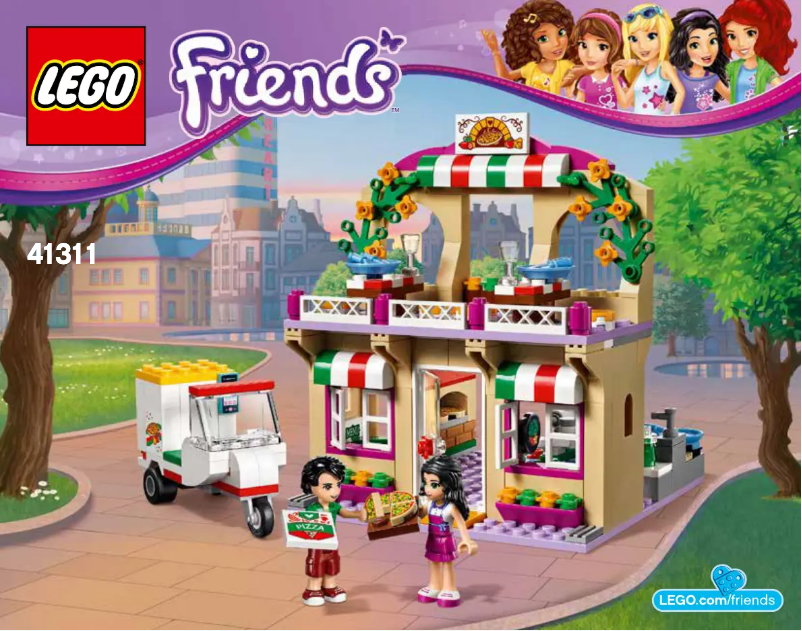 Page n°1 - Manuel utilisateur Lego Friends 41311