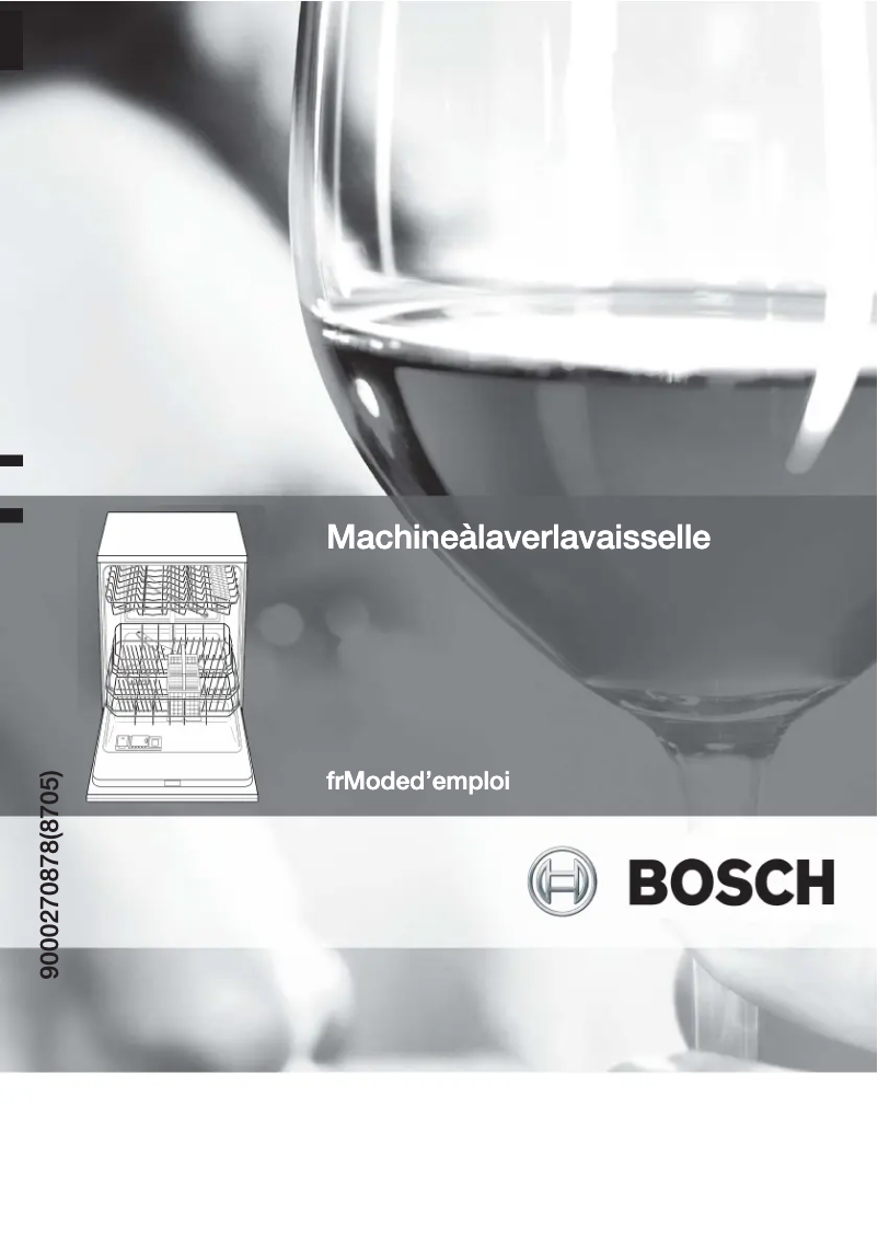 Page 1 de la notice Manuel utilisateur Bosch SGS56E02EU