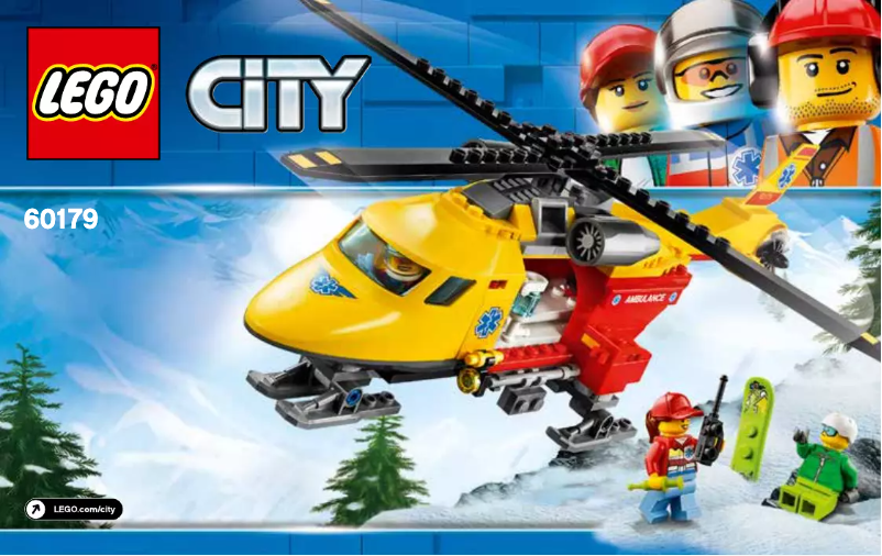 Page 1 de la notice Manuel utilisateur Lego City 60179