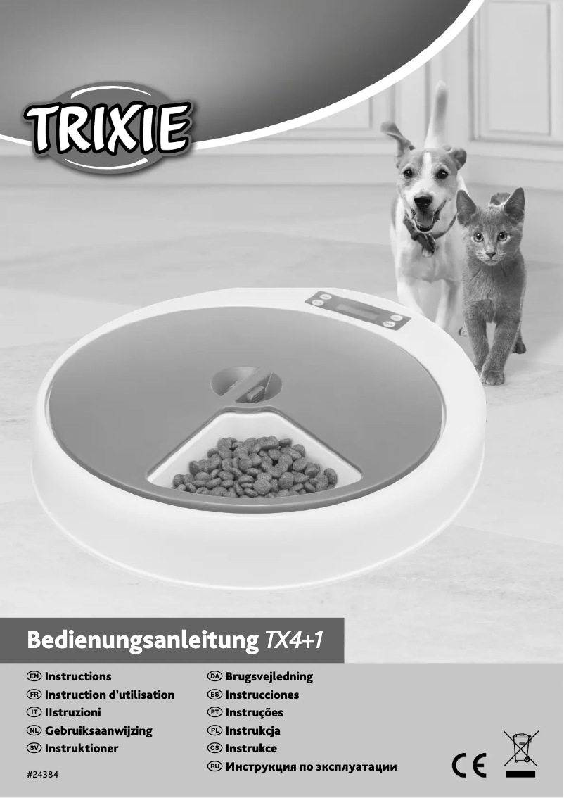 Imagen de la primera página del manual del dispositivo TX5