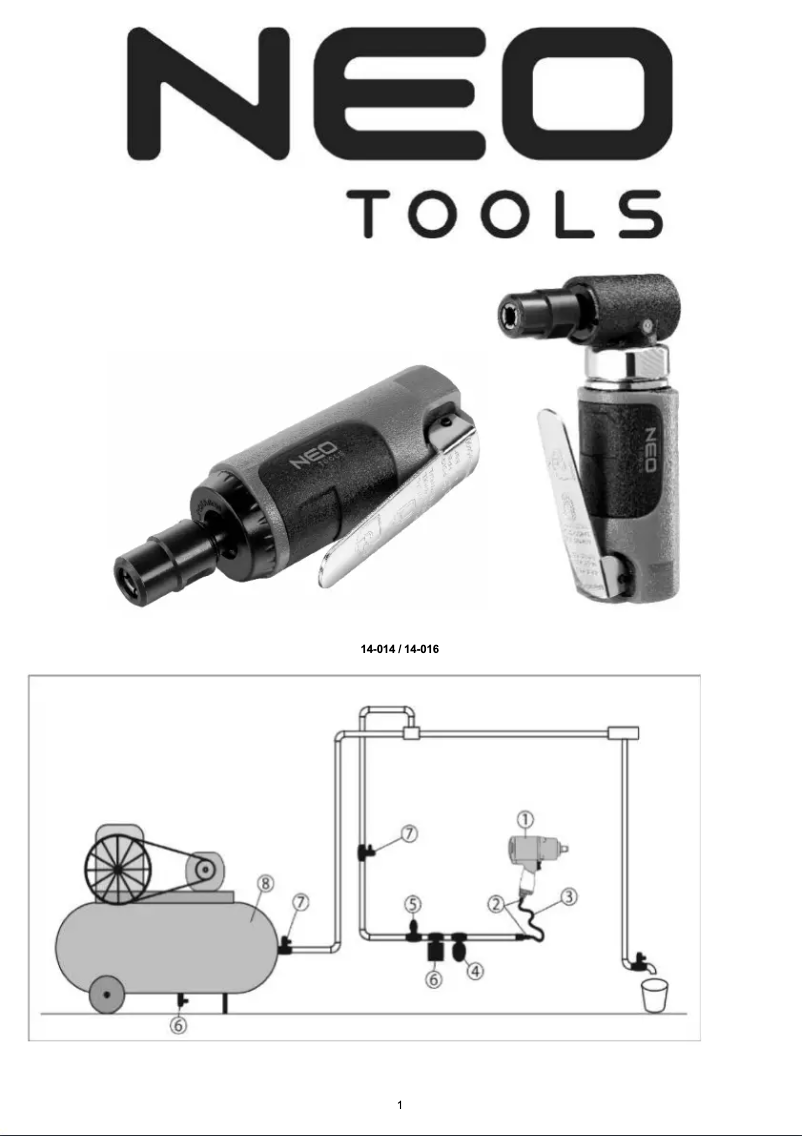 Página 1 del manual Manual de usuario Neo 14-016