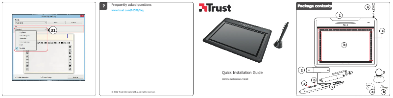 Image de la première page du manuel de l'appareil 16615 Slimline