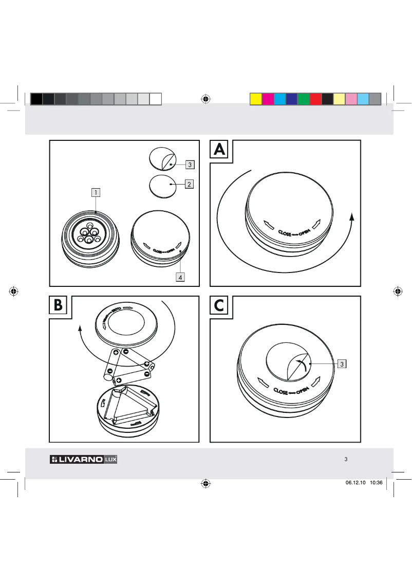Page n°1 - Manuel utilisateur Livarno Lux IAN 071407