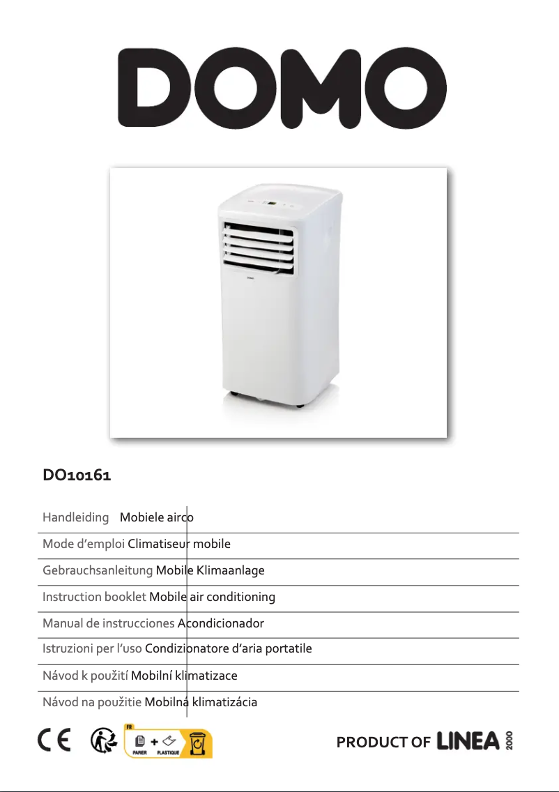 Image de la première page du manuel de l'appareil DO10161