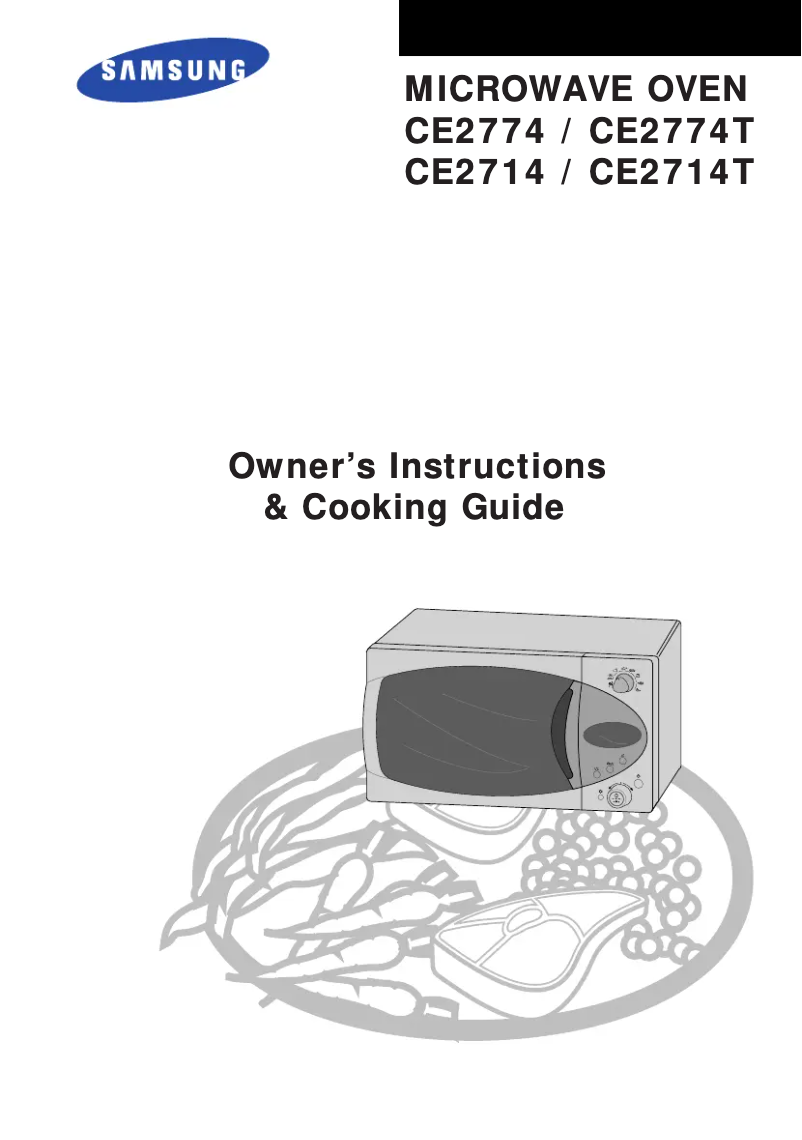 Page 1 de la notice Manuel utilisateur Samsung CE2774