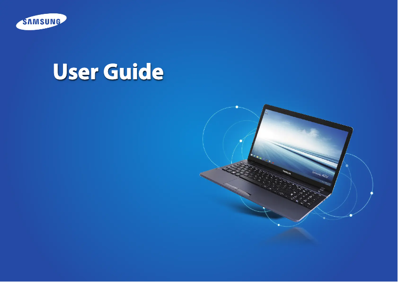 Page 1 de la notice Manuel utilisateur Samsung NP270E5JI