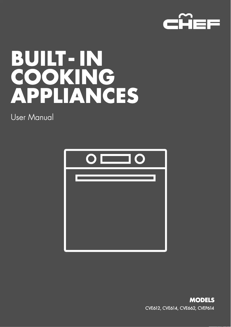 Image de la première page du manuel de l'appareil CVE612DB