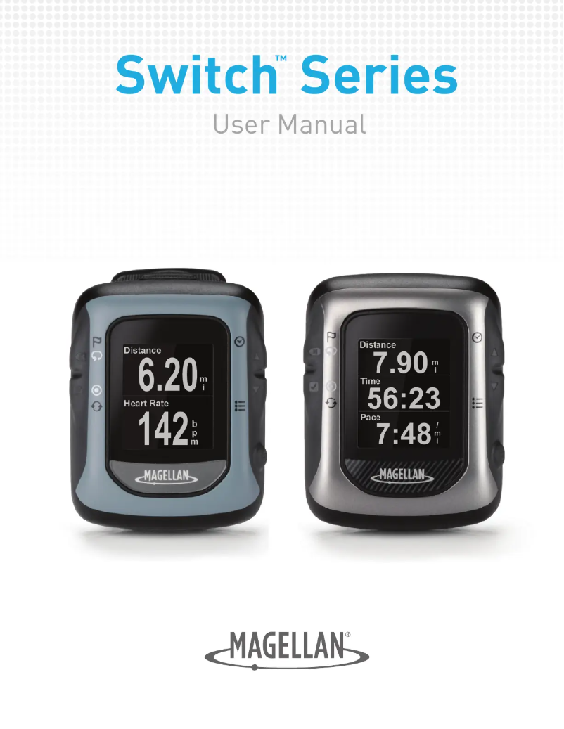 Page n°1 - Manuel utilisateur Magellan Switch Up