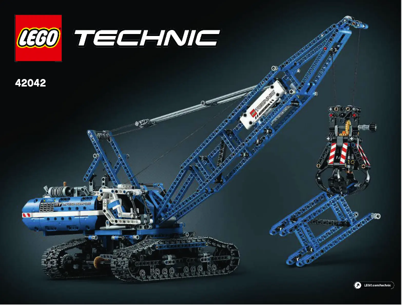 Page 1 de la notice Manuel utilisateur Lego Technic 42042