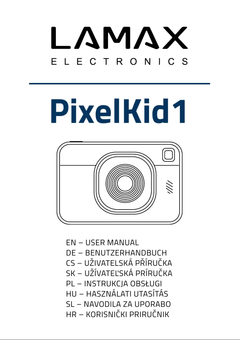 Image de la première page du manuel de l'appareil PixelKid1