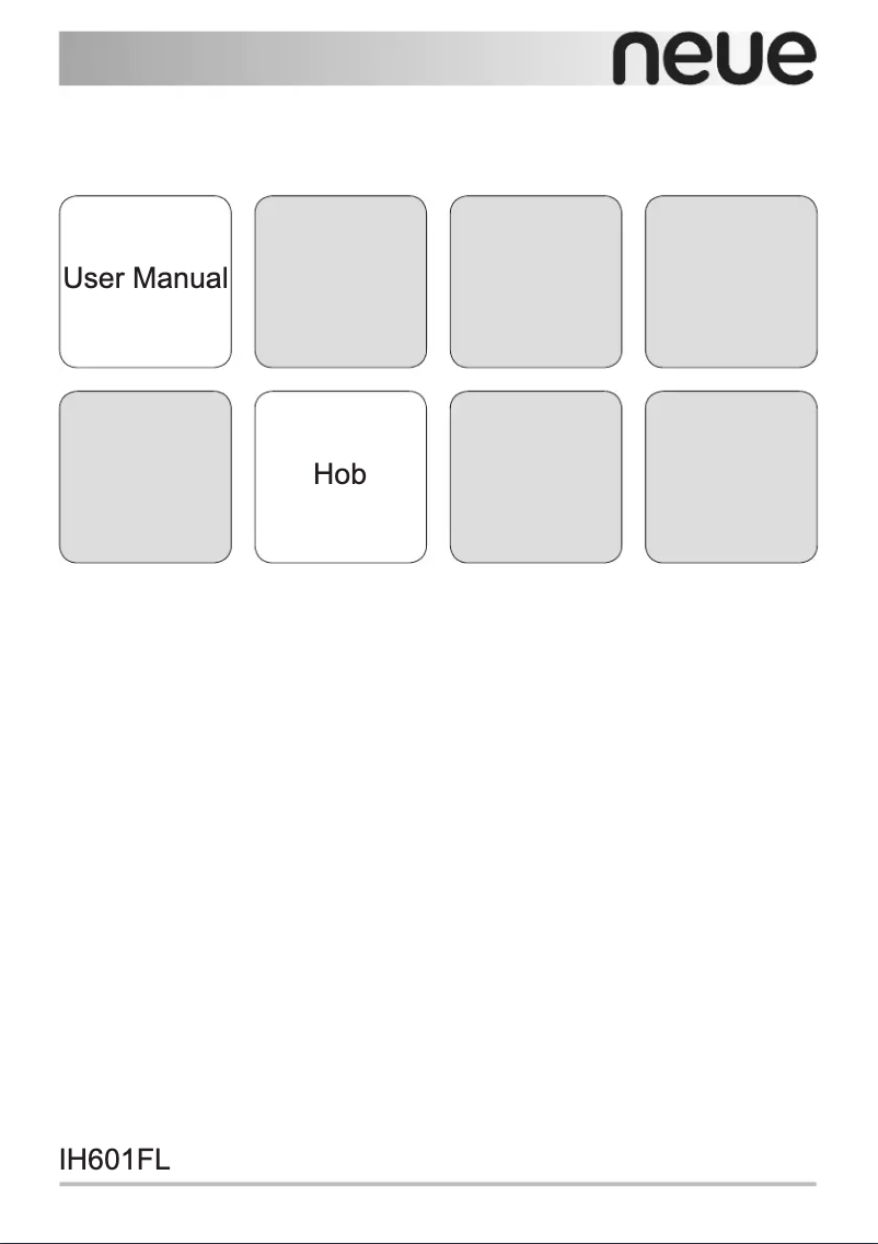 Imagen de la primera página del manual del dispositivo IH601FL