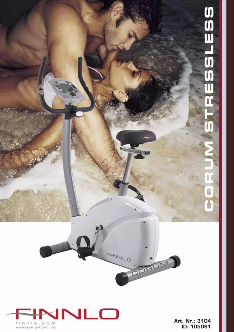 Image de la première page du manuel de l'appareil Corum Stressless