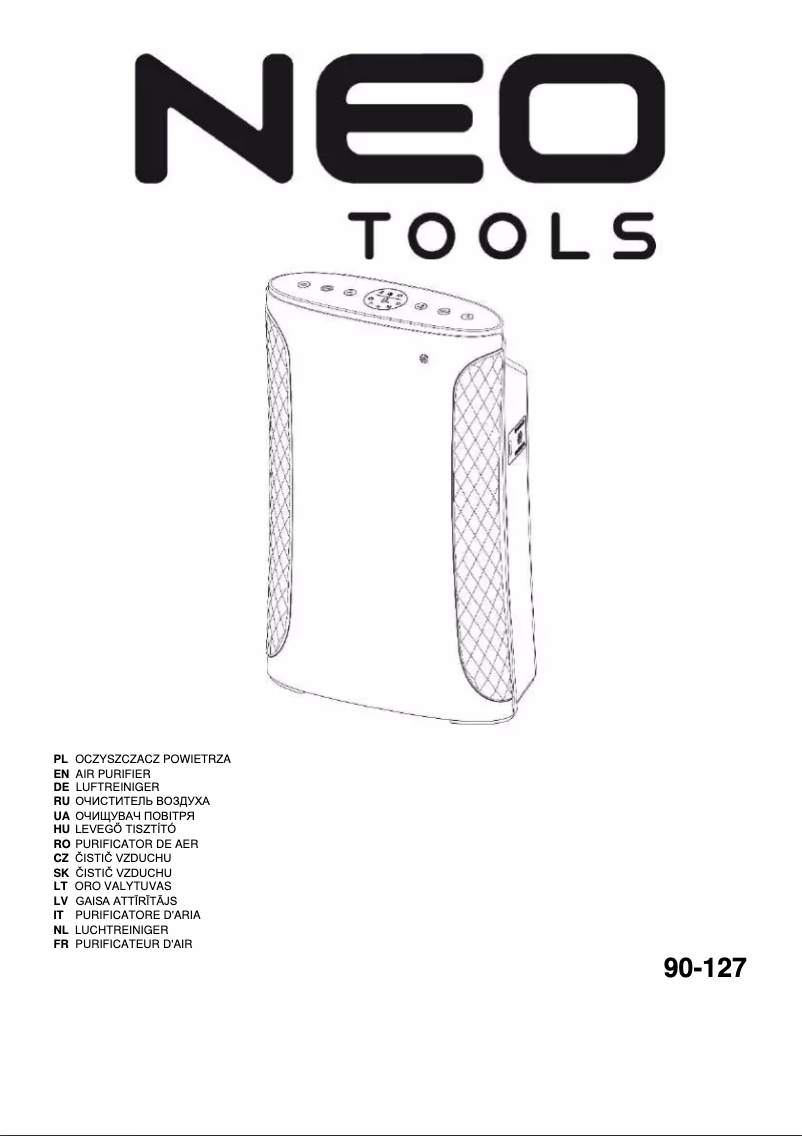 Page n°1 - Manuel utilisateur NEO tools 90-127