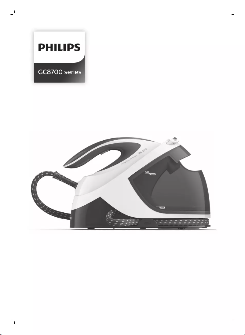 Page n°1 - Manuel utilisateur Philips PerfectCare Performer GC8717