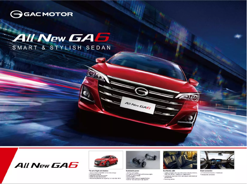 Page 1 de la notice Catalogue GAC GA6