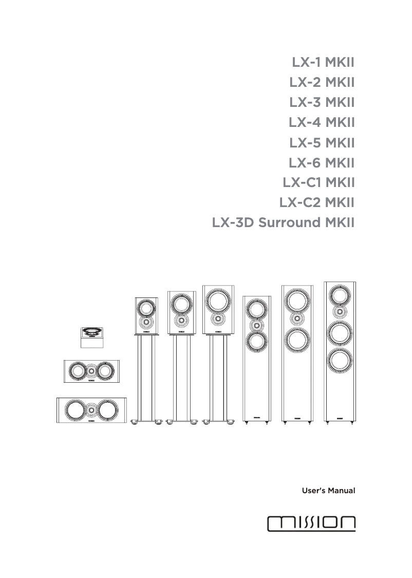 Página 1 del manual Manual de usuario Mission LX-2 MKII
