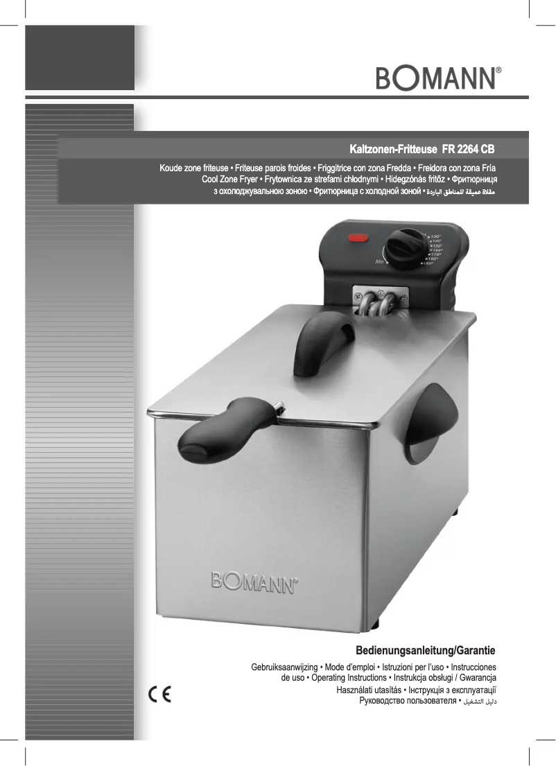Page 1 de la notice Manuel utilisateur Bomann FR 2264 CB