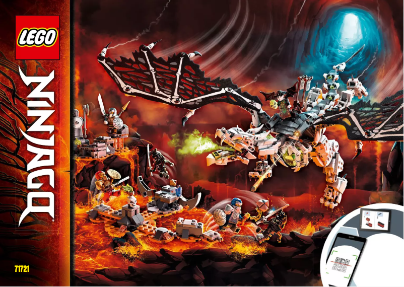 Image de la première page du manuel de l'appareil Ninjago 71721