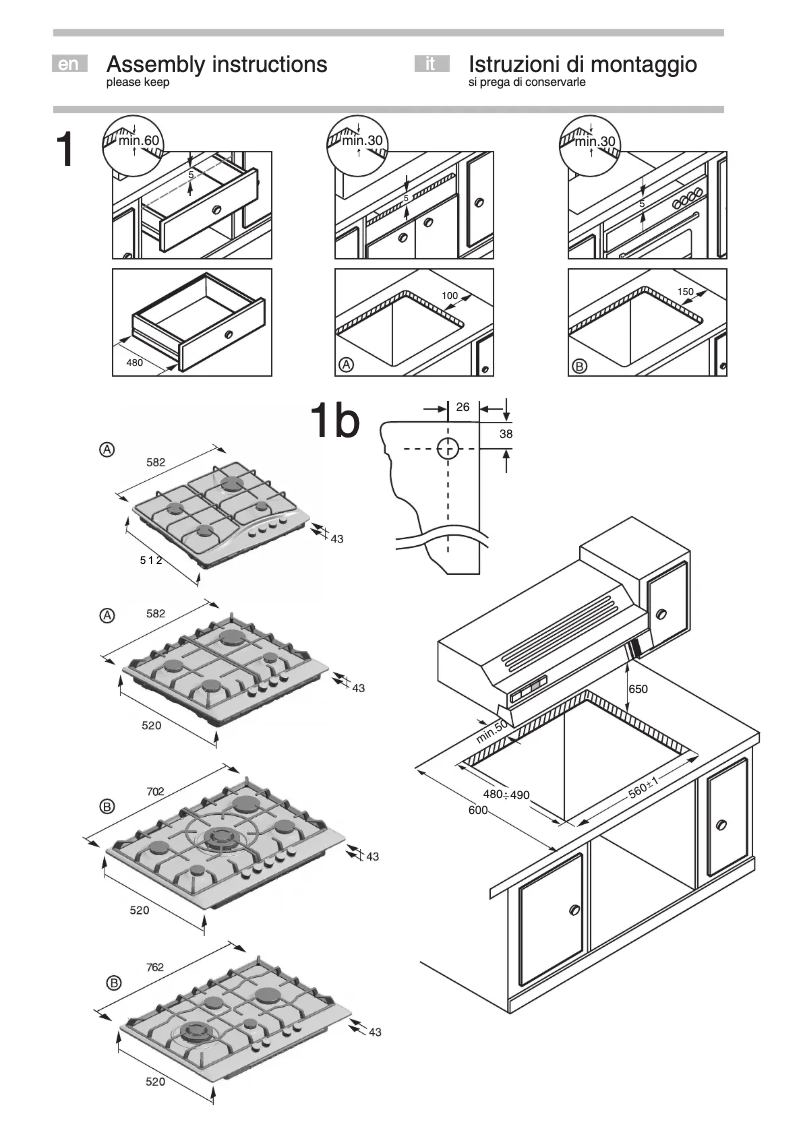 Página 1 del manual Guía de instalación Bosch PCI815B80E