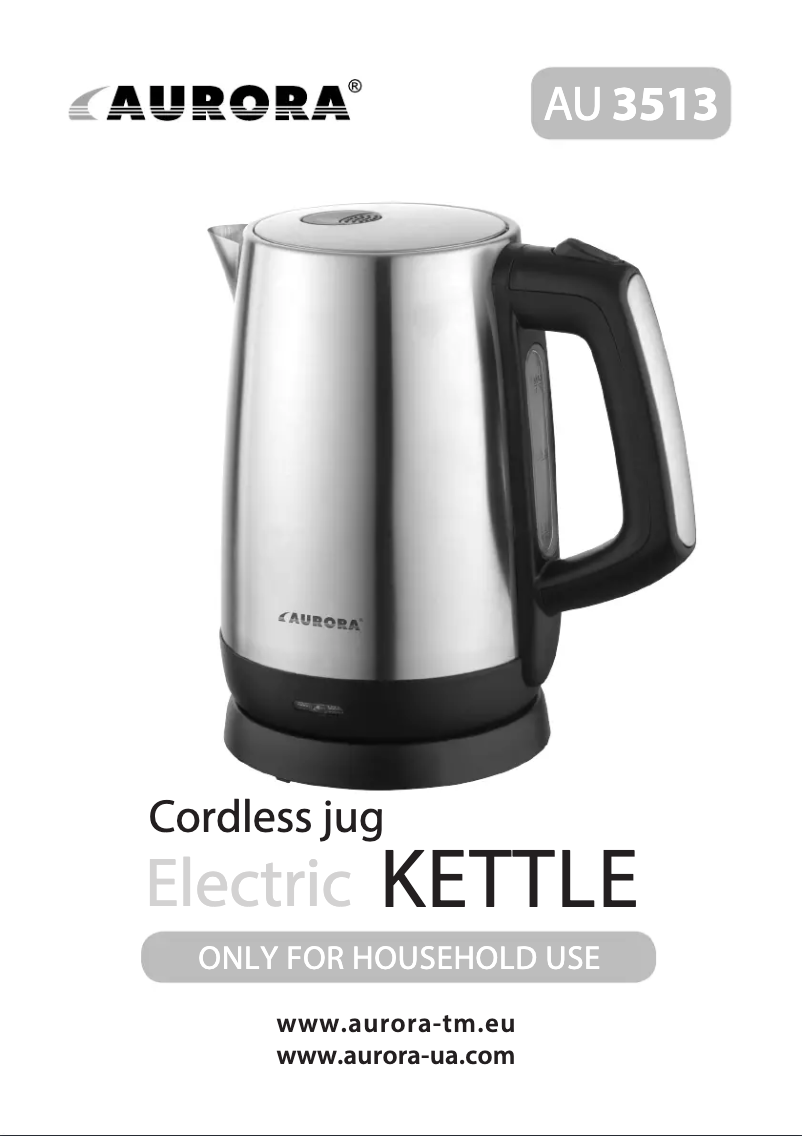 Página 1 del manual Manual de usuario Aurora AU 3513