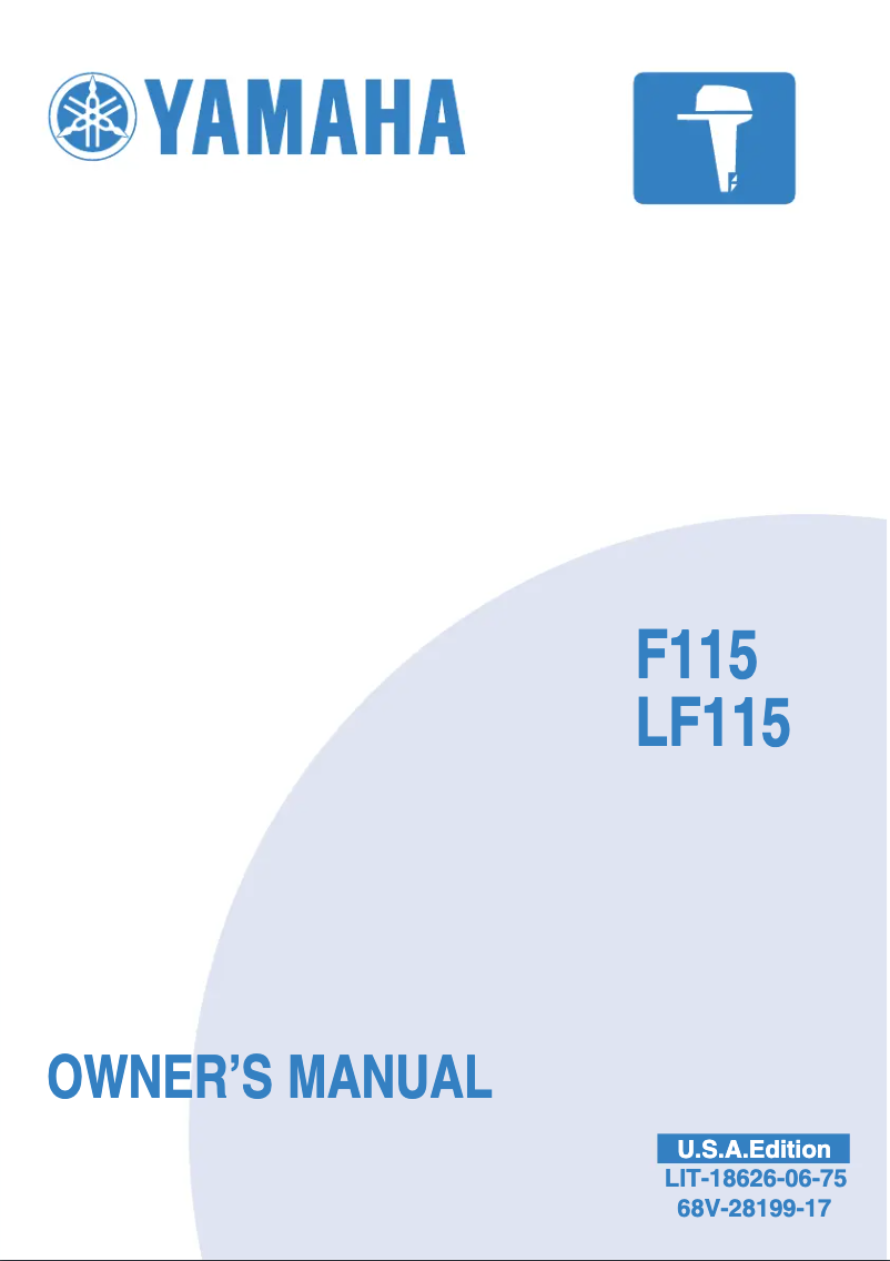 Image de la première page du manuel de l'appareil F115