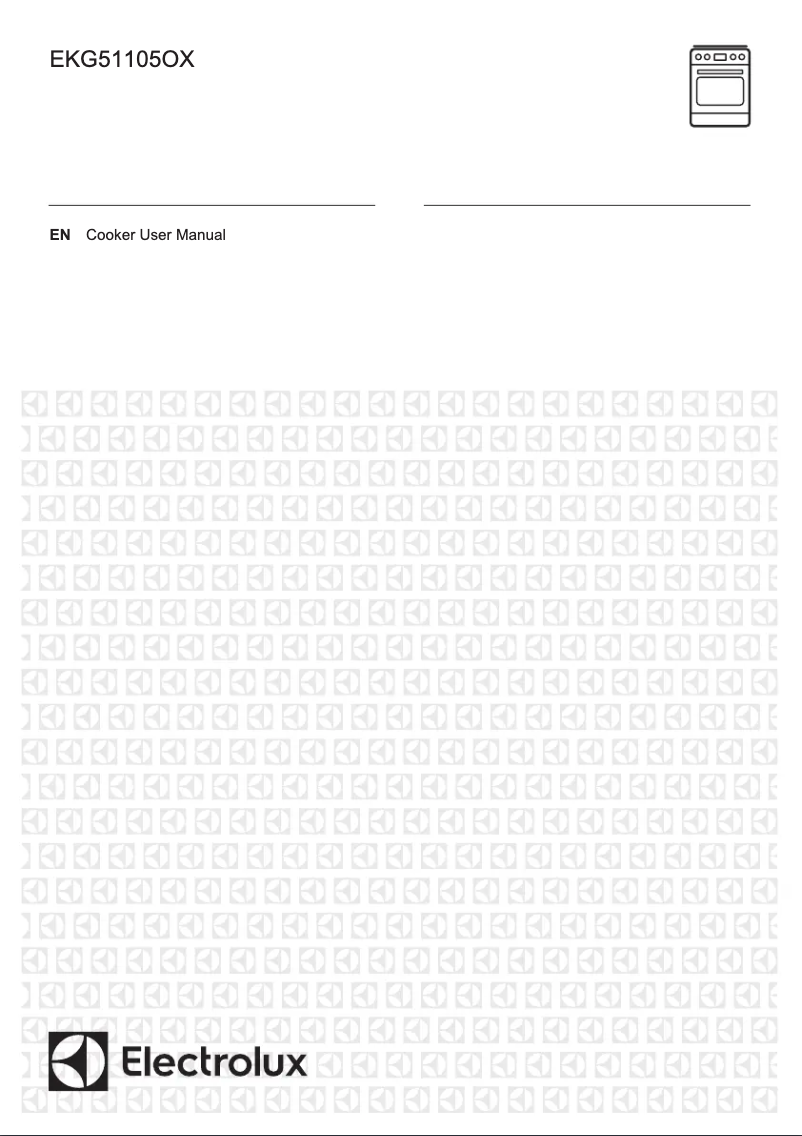 Image de la première page du manuel de l'appareil EKG51105OX