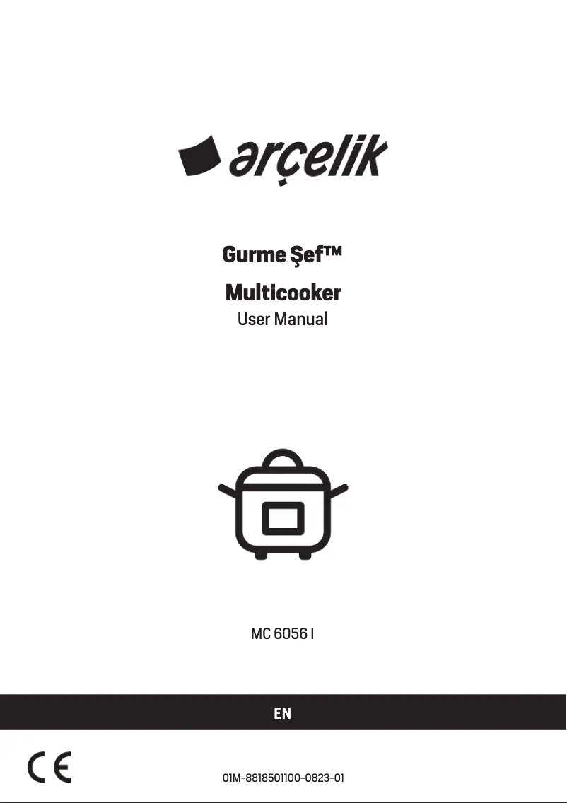 Page n°1 - Manuel utilisateur Arçelik MC 6056