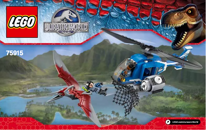 Page 1 de la notice Manuel utilisateur Lego Pteranodon Capture