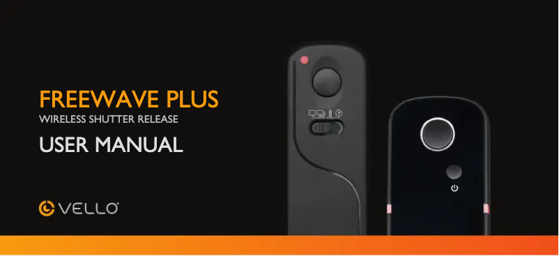 Página 1 del manual Manual de usuario Vello FWP-F