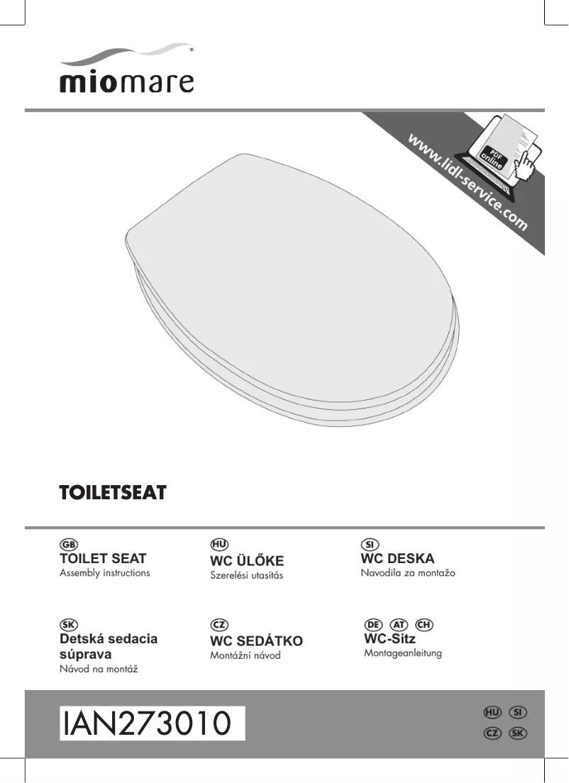 Page n°1 - Manuel utilisateur Miomare IAN 273010