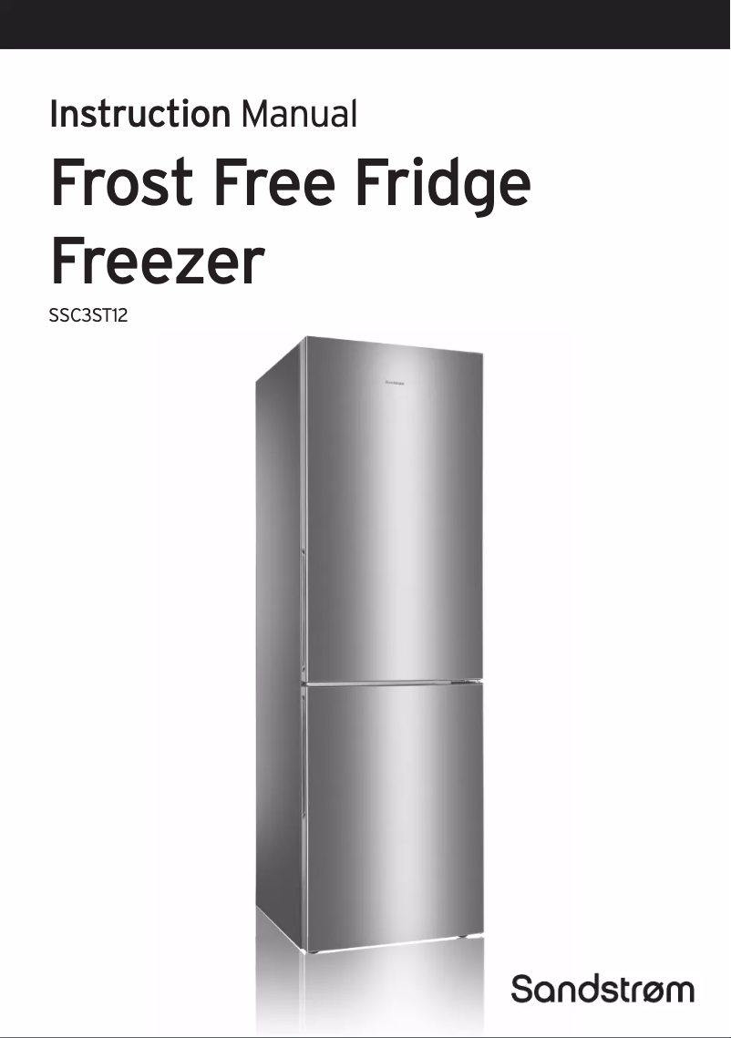 Image de la première page du manuel de l'appareil SSC3ST12