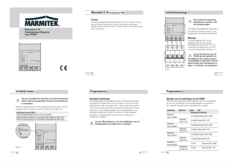 Image de la première page du manuel de l'appareil FKX40