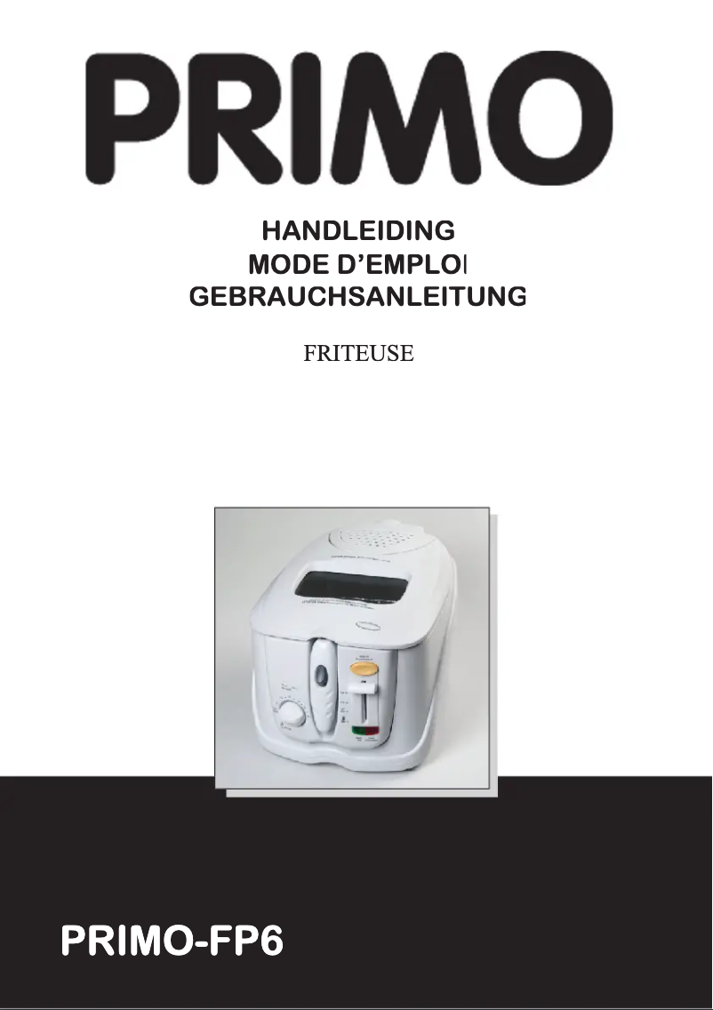 Image de la première page du manuel de l'appareil FP6