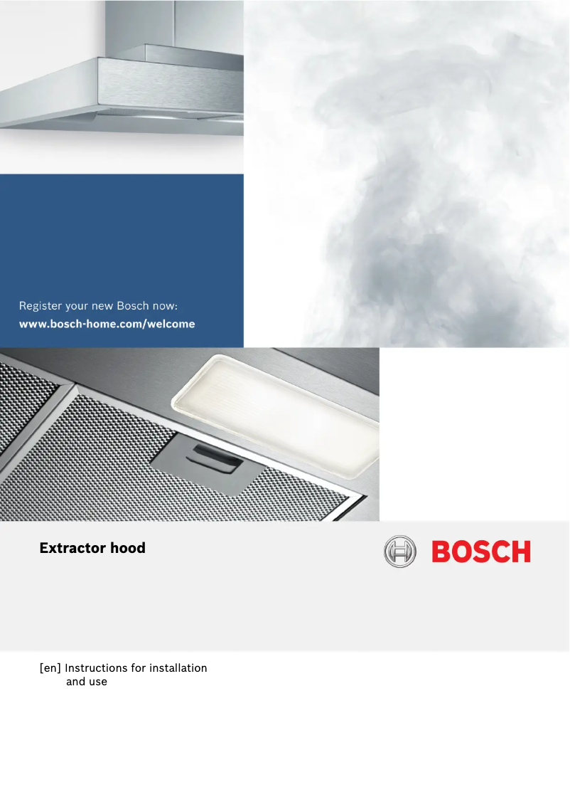 Page 1 de la notice Manuel utilisateur Bosch DIB121K50