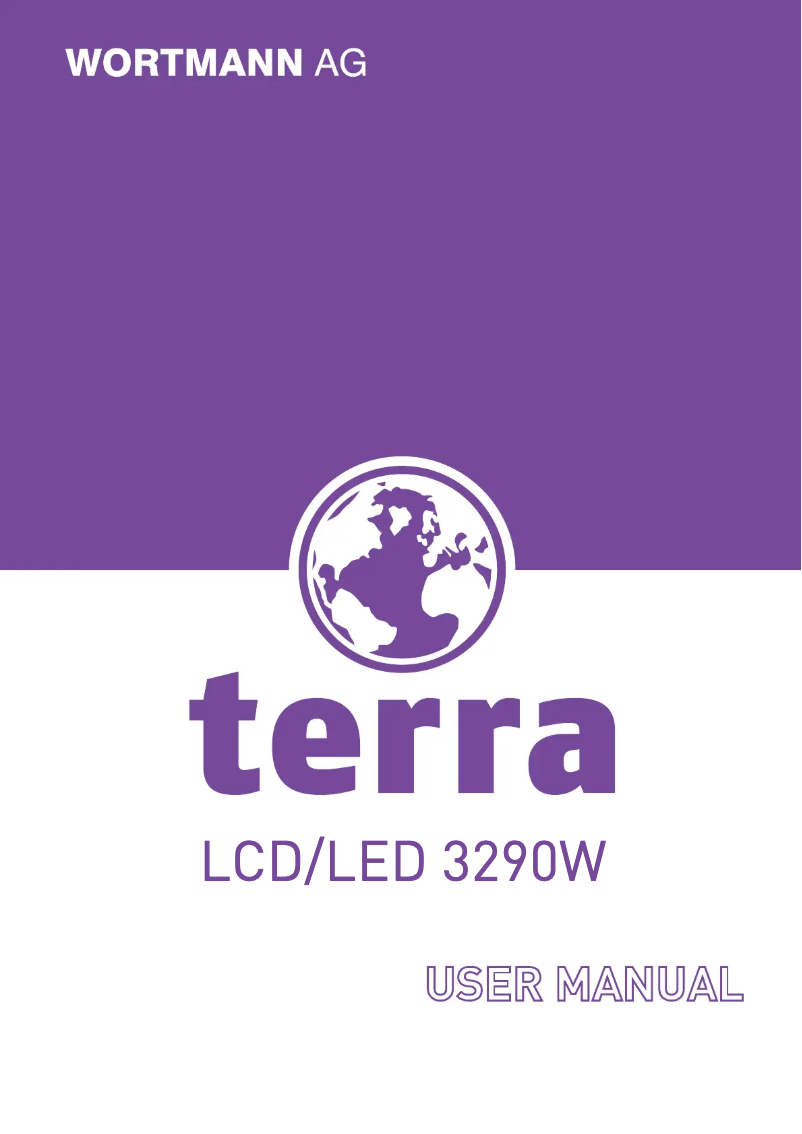 Image de la première page du manuel de l'appareil Terra LED 3290W
