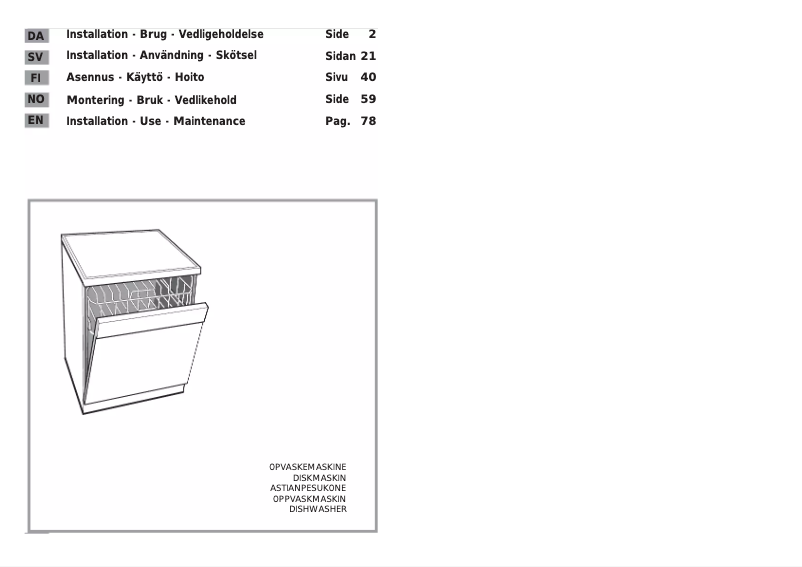 Page n°1 - Manuel utilisateur Candy CDS 210 X-S