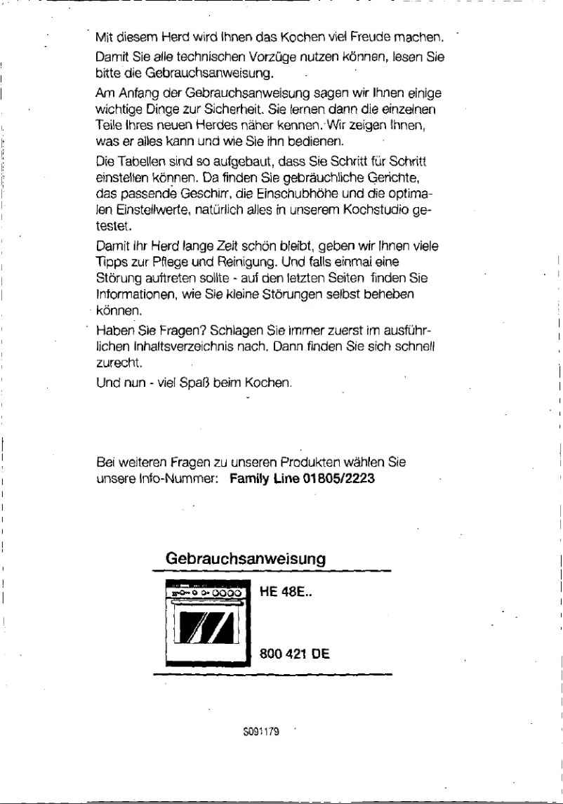 Page n°1 - Manuel utilisateur Siemens HE48E24