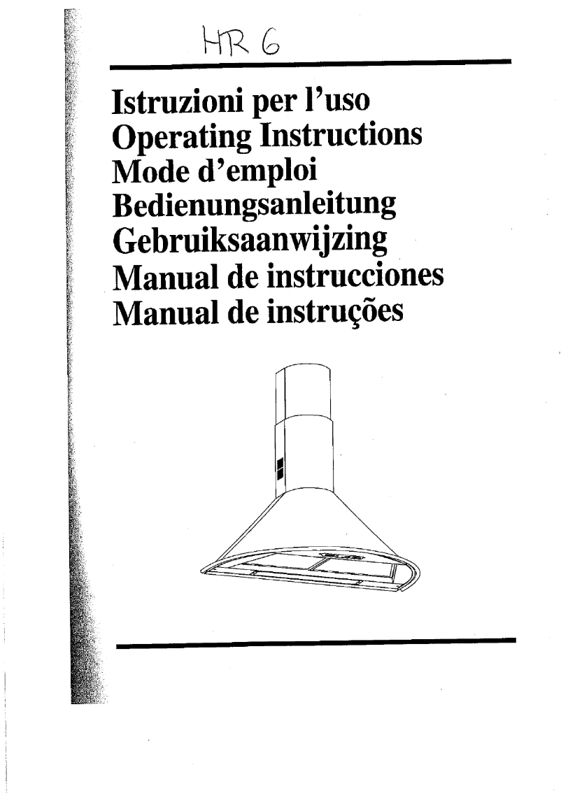 Page n°1 - Manuel utilisateur Ariston Thermo HR 6