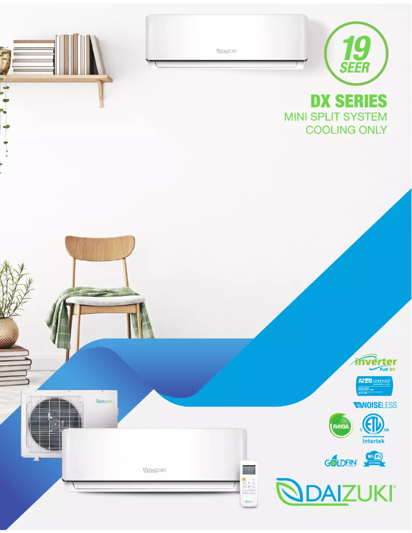 Page 1 de la notice Fiche technique Daizuki DX36X426F