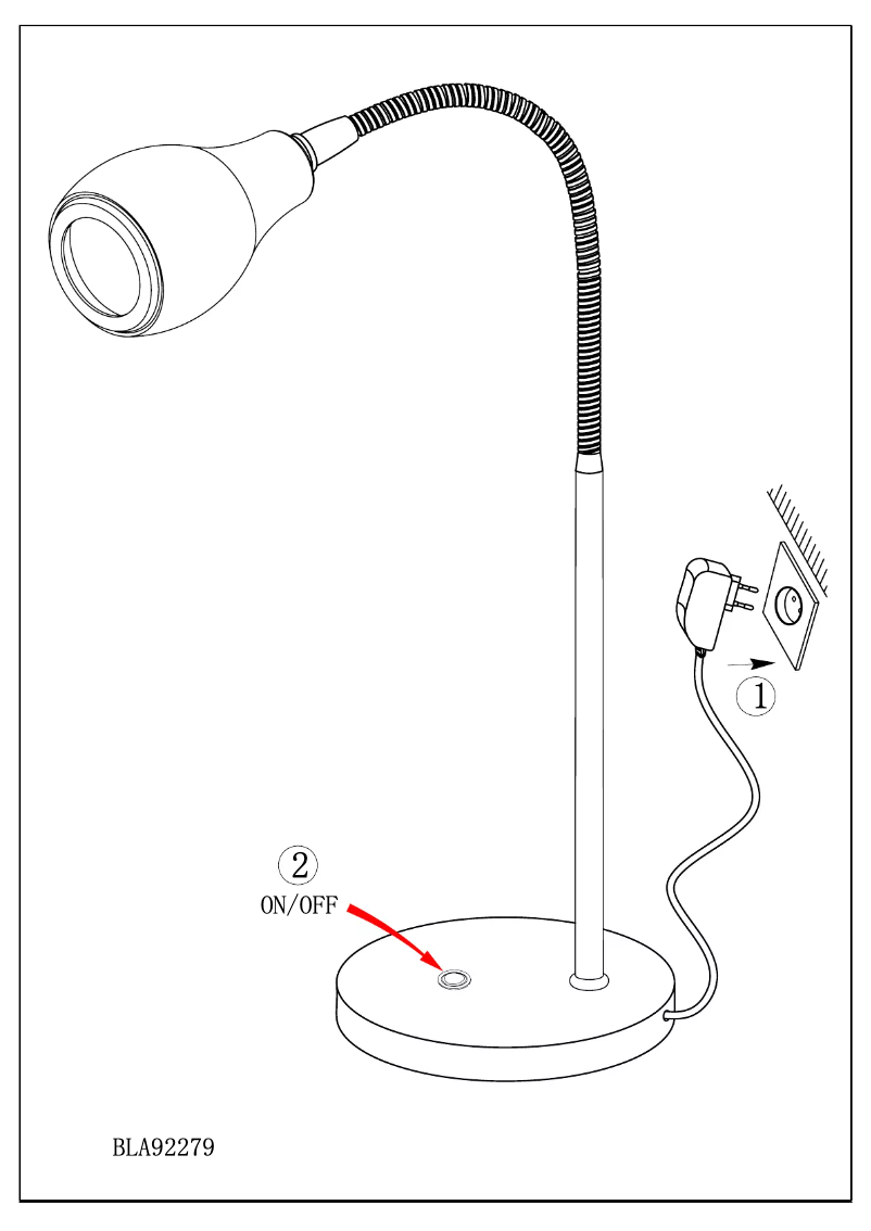 Page 1 de la notice Manuel utilisateur Eglo Naira