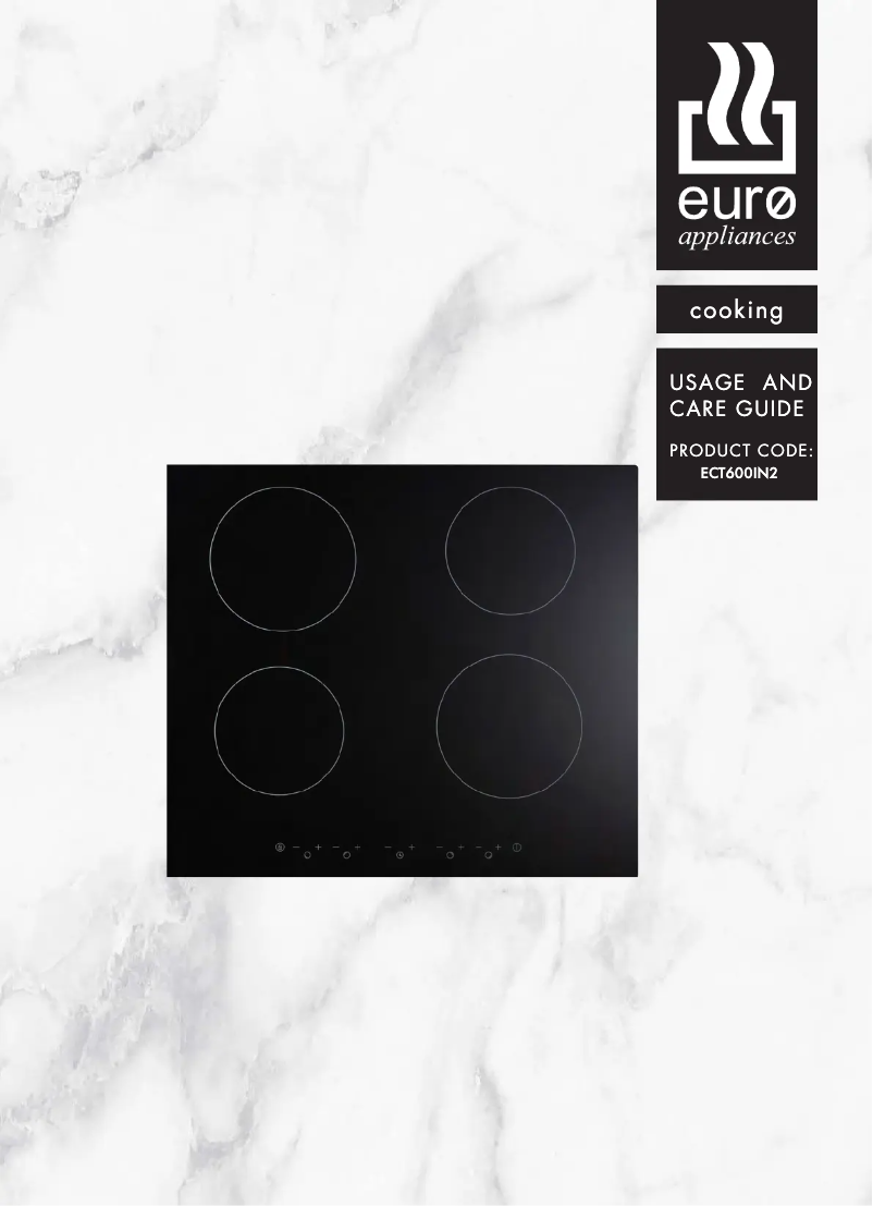Page 1 de la notice Manuel utilisateur Euro Appliances ECT600IN2