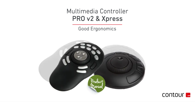 Page 1 de la notice Manuel utilisateur Contour Design ShuttleXpress