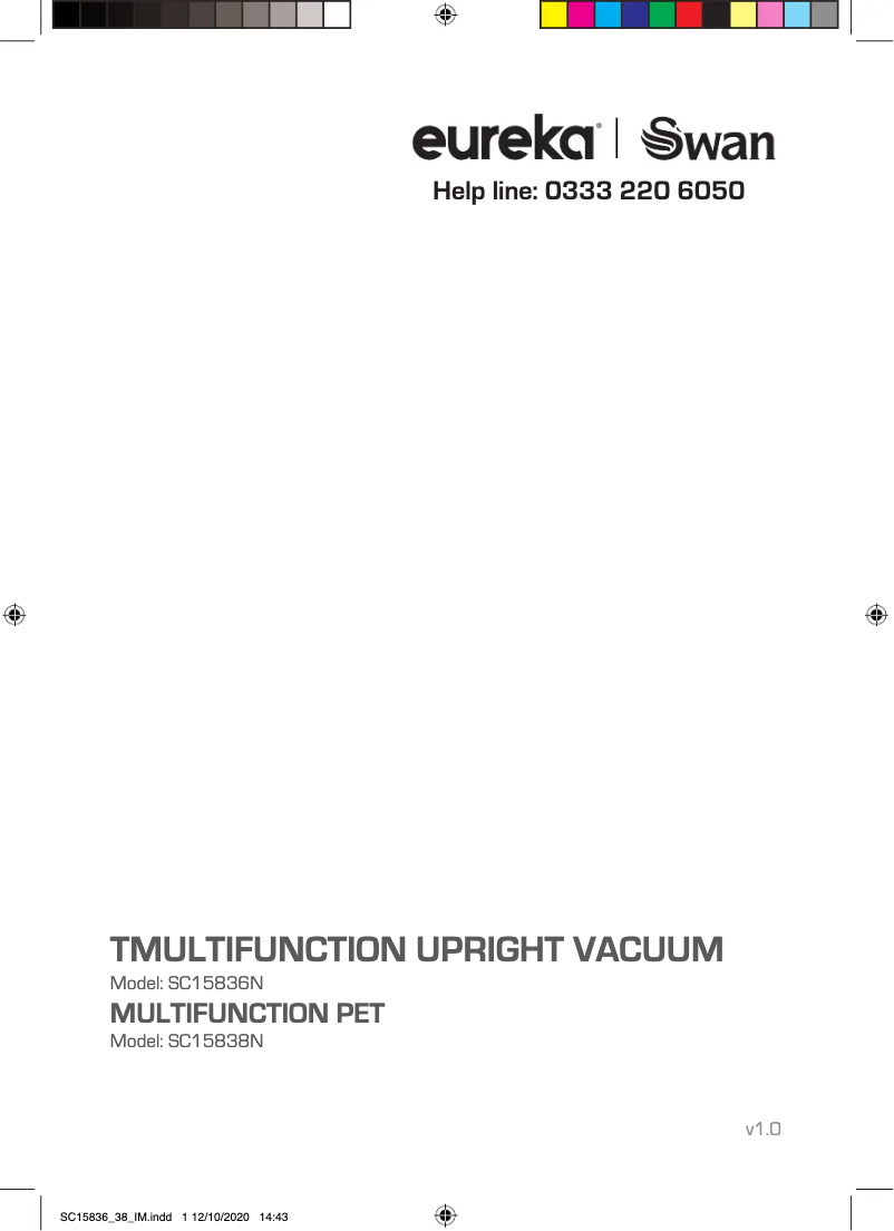 Página 1 del manual Manual de usuario Swan SC15836N