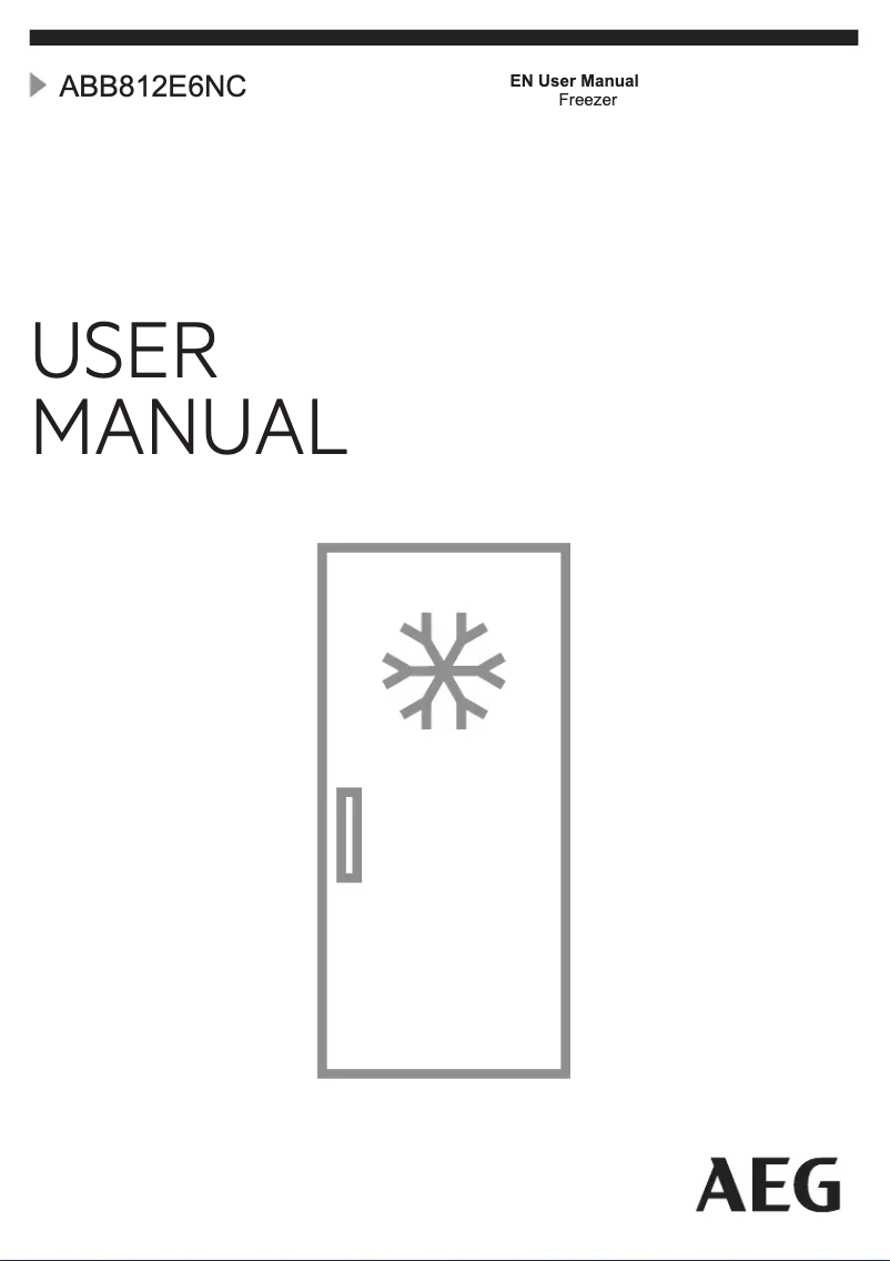 Image de la première page du manuel de l'appareil ABB812E6NC