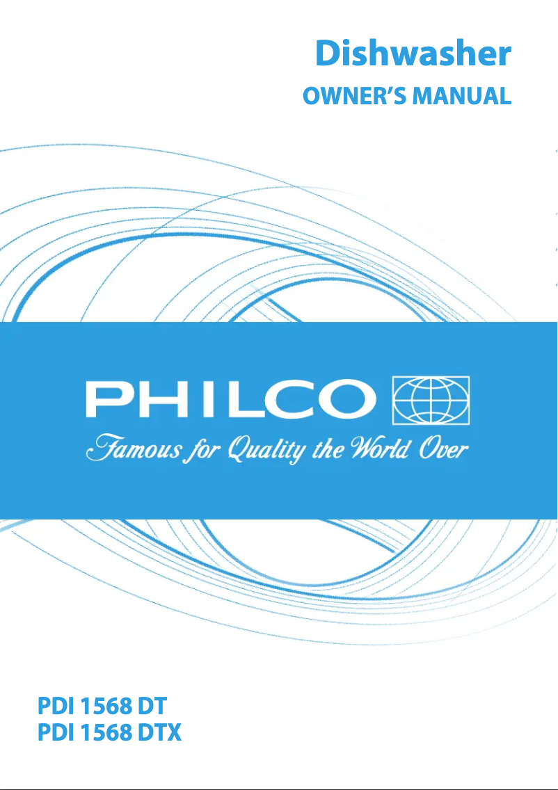 Page 1 de la notice Manuel utilisateur Philco PDI 1568 DTX