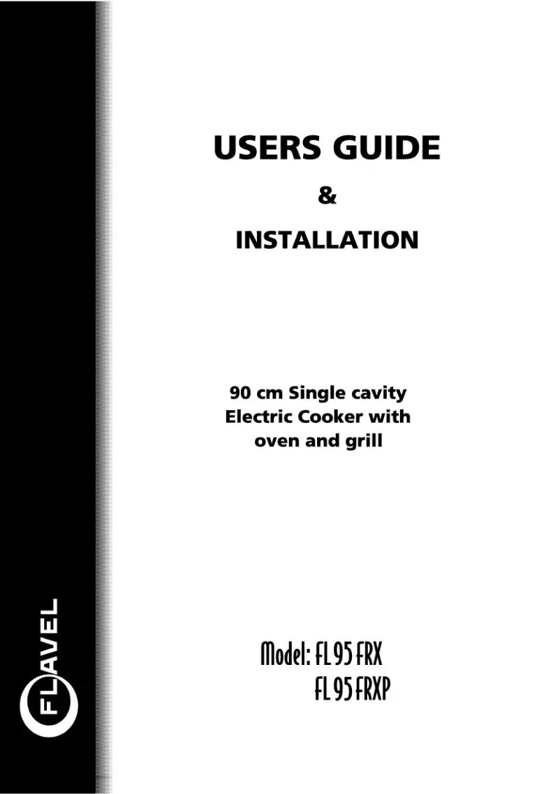 Page 1 de la notice Manuel utilisateur Flavel FL95FR