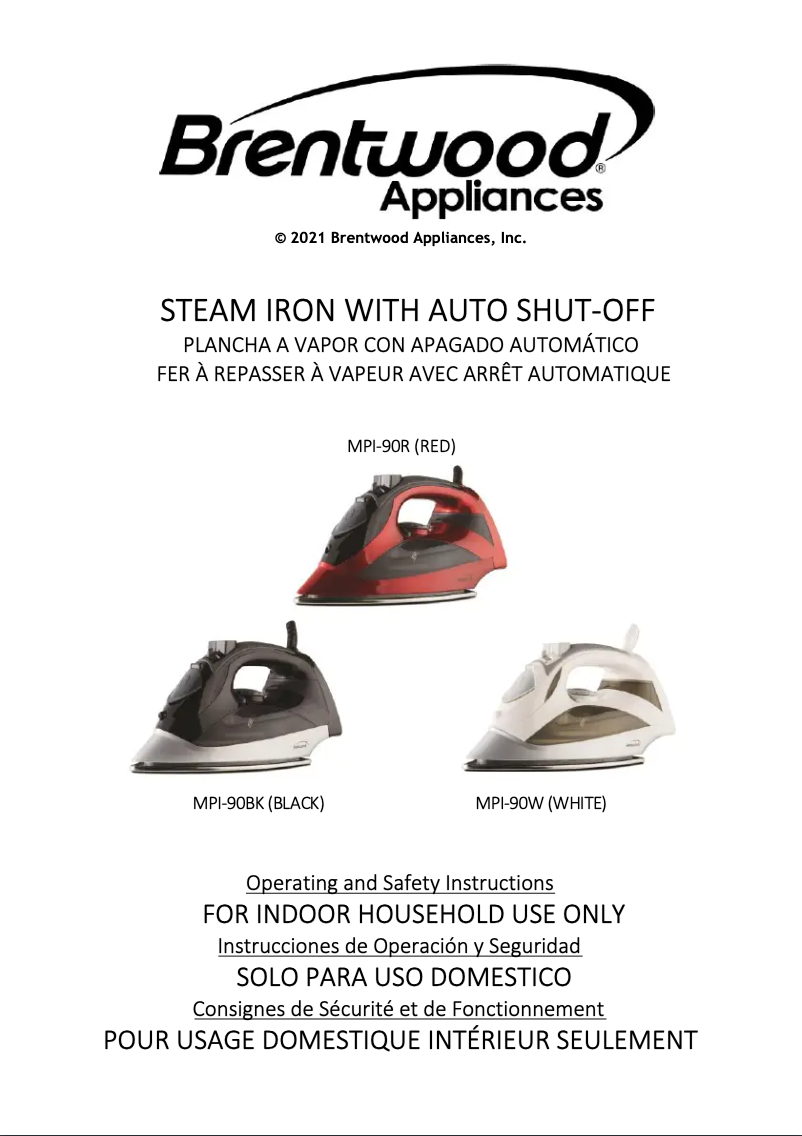 Imagen de la primera página del manual del dispositivo MPI-90BK