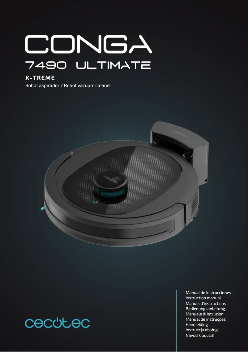 Page n°1 - Manuel utilisateur Cecotec Conga 7490 Ultimate X-Treme
