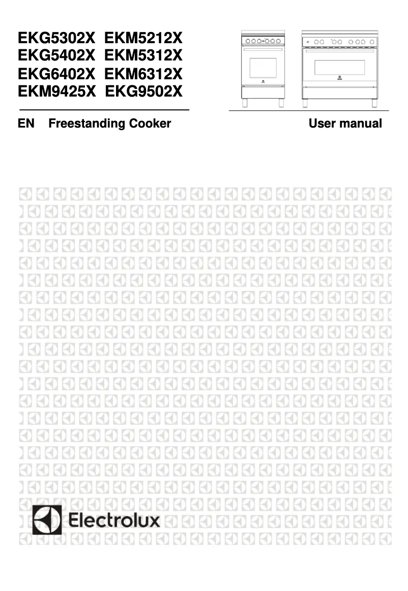 Page 1 de la notice Manuel utilisateur Electrolux EKG6402X